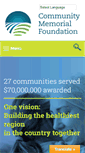 Mobile Screenshot of cmfdn.org