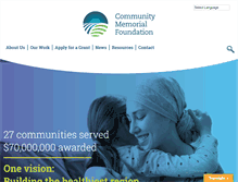 Tablet Screenshot of cmfdn.org